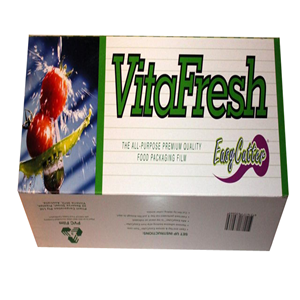 VITAFRESH CLING WRAP IN DSPNSR PK W CUTR 45CMX600M 10UM 6/CT