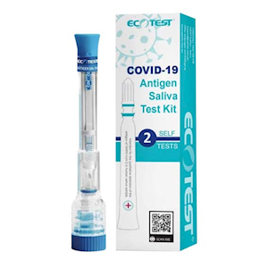 ECOTEST RAT ANTIGEN SALVIA PENTYPE TEST KIT 2 TEST/BOX