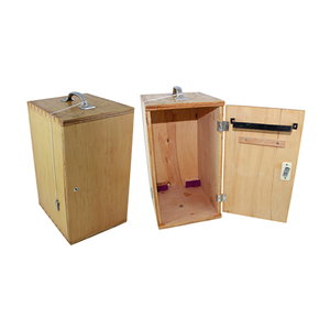 LIVINGSTONE MICROSCOPE PROTECTIVE CASE WOODEN LOCKABLE EACH